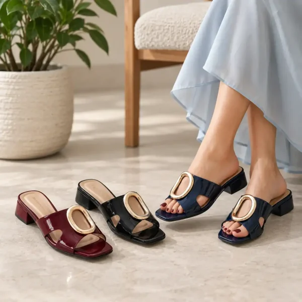 صندل پاشنه دار 23163 صندل مجلسی زنانه