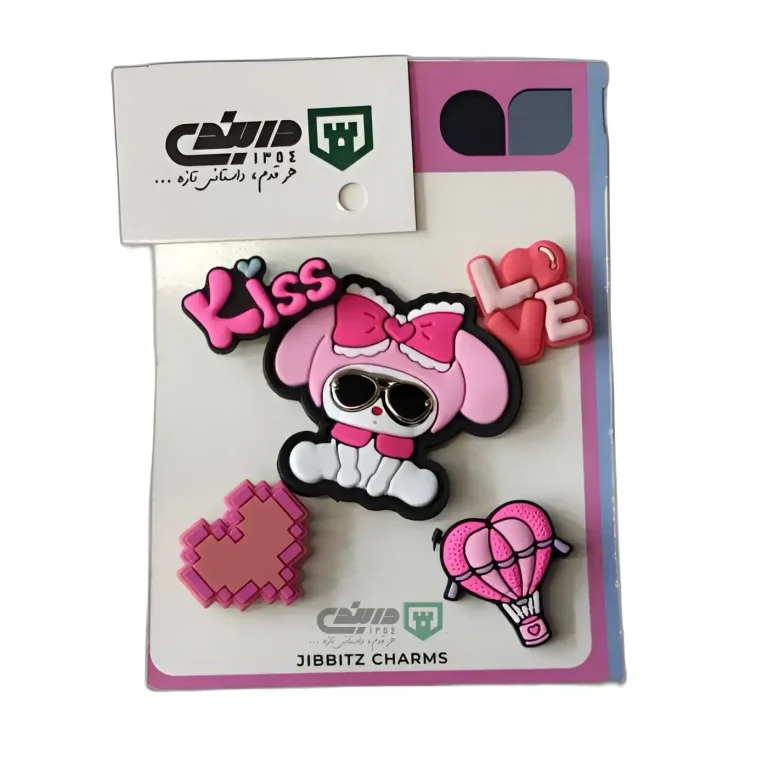 جیبیتز 5تایی ملودی عینکی صورتی - فروشگاه دربندی